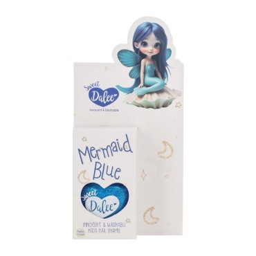 Medisei Sweet Dalee Nail Polish Mermaid Blue 909 Παιδικό Βερνικι Νυχιών 12 ml