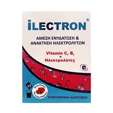 Medichrom iLectron Instant Hydration & Electrolyte Recovery Food Supplement 15 Sachets