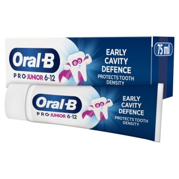 Oral-B Pro Junior Οδοντόκρεμα Για Παιδιά 6-12 Ετών 75ml