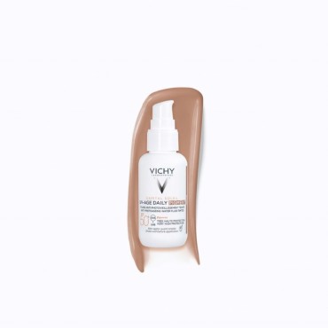 Vichy Capital Soleil Uv-Age Daily Pigment Αντηλιακό Με Χρώμα Medium Spf50 40ml