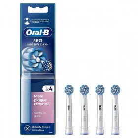 Oral-B Pro Sensitive Clean Ανταλλακτικές Κεφαλές Για Ηλεκτρική Οδοντόβουρτσα X 4τμχ