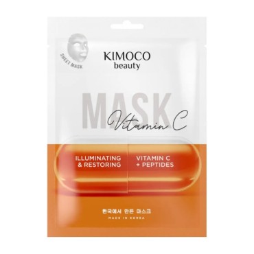 Kimoco Beauty Vitamin C Sheet Mask 23ml