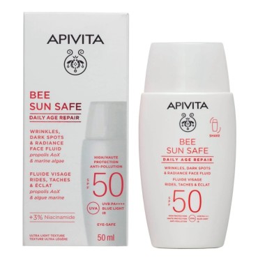 Apivita Bee Sun Safe Daily Age Repair Spf50 50ml