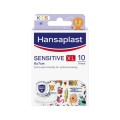 Hansaplast Sensitive Kids XL Επιθέματα Πληγών X 10τμχ