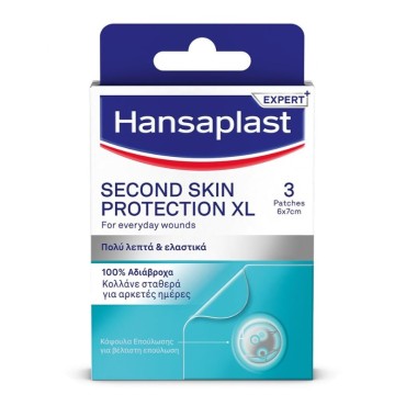 Hansaplast Second Skin Protection XL X 3 Patches
