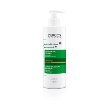 Vichy Dercos Αντιπυτιριδικό Σαμπουάν Για Ξηρά Μαλλιά 390ml