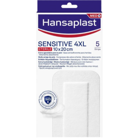 Hansaplast Επιθέματα Sensitive 4XL 10x20cm 5τμχ