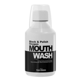 Frezyderm Black & Polish Oxygen Mouthwash 250ml