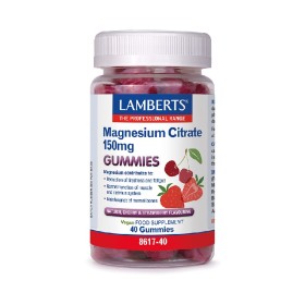 Lamberts Magnesium Citrate 150mg X 40 Gummies