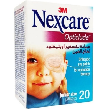 Nexcare Opticlude Eye Patch Junior 62mm X 50mm 20τμχ