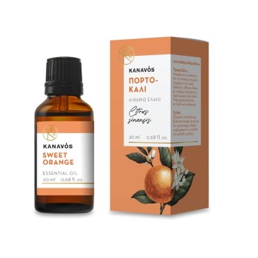 Kanavos Αιθέριο Έλαιο Sweet Orange-Πορτοκάλι 20ml