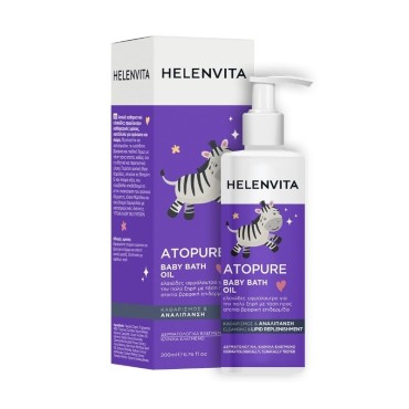 Helenvita Atopure Baby Bath Oil 200ml