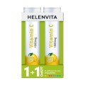 Helenvita Vitamin C 1000mg 20 Effervescent Tabs Lemon 1+1 Δώρο
