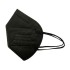 Μάσκα Προστασίας FFP2 Μαύρη, Χωρίς Βαλβίδα, Πενταπλής Επίστρωσης, Μίας Χρήσης 1τεμ