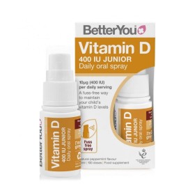BetterYou Junior Υπογλώσσιο Spray Vit D 400 IU 15 ml
