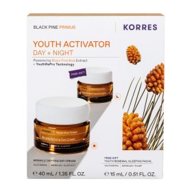 Korres Promo Black Pine Primus Youth Activator Wrinkle Defying Day Cream 40ml & Δώρο Youth Renewal Sleeping Facial 15ml