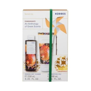 Korres Promo Pomegranate Body Set Ρόδι Αφρόλουτρο 250ml & Ενυδατικό Γαλάκτωμα Σώματος 200ml