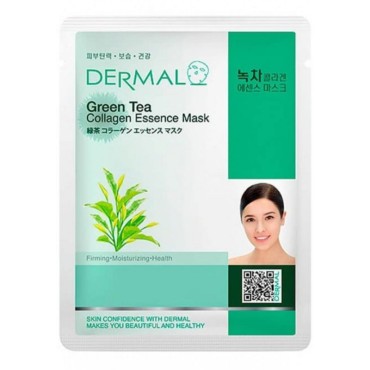 Dermal Green Tea Collagen Essence Sheet Mask 23gr
