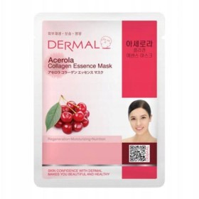 Dermal Acerola Collagen Essence Sheet Mask 23gr