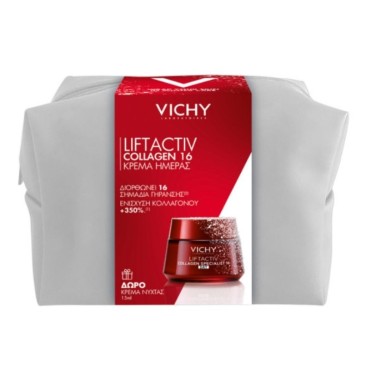 Vichy Promo Liftactiv Collagen Specialist 16 Day 50ml & Δώρο Liftactiv Collagen Specialist 16 Night 15ml & Νεσεσέρ