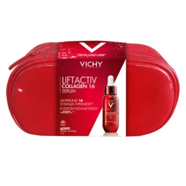 Vichy Promo Liftactiv Collagen Specialist 16 Serum 30ml & Δώρο Liftactiv Collagen Specialist Night Cream 15ml & Νεσεσέρ