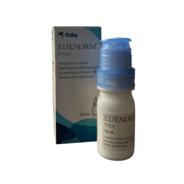 Medcon Edenorm 5% Free Υπέρτονο Οφθαλμικό Λιπαντικό Διάλυμα 10ml