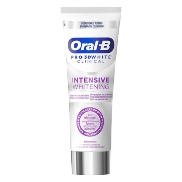 Oral-B Pro 3D White Clinical Intensive Whitening Toothpaste 75ml