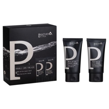 Panthenol Extra Set Double Care For Him Men After Shave Balm 75ml & Men Face & Eye Cream 75ml