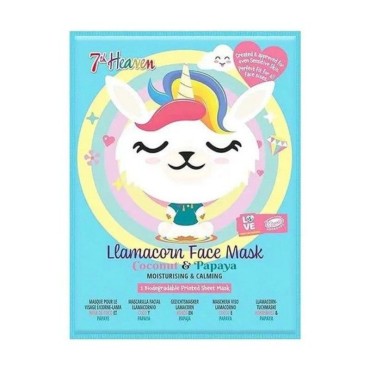 7th Heaven Lamacorn Coconut & Papaya 1 Τμχ