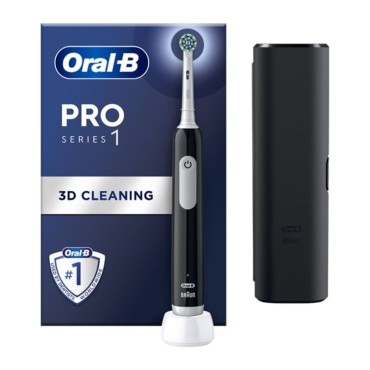Oral-B Pro Series 1 Electric Toothbrush Black & Travel Case X 1τμχ