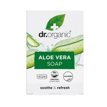 Dr. Organic Aloe Vera Soap Bar 100gr