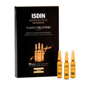 Isdin Flavo-C Melatonin Αμπούλες Προσώπου 10 τεμ x 2ml