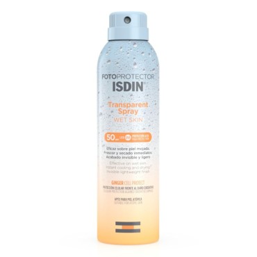 Isdin Fotoprotector Transparent Spray Wet Skin Spf50 250ml