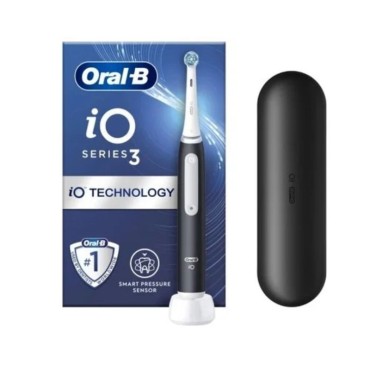Oral-B Ηλεκτρική Οδοντόβουρτσα iO3 Magnetic Black Θήκη