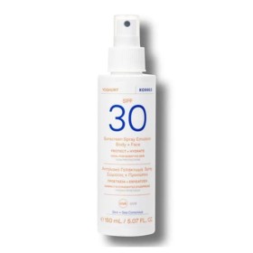 Korres Yoghurt Sunscreen Spray Emulsion Body + Face Spf30 150ml
