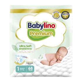 Babylino Premium Baby diapers No.1 2-5kg X 68τμχ