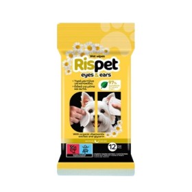 Rispet Υγρά Μαντηλάκια Καθαρισμού Κατοικίδιων Eyes & Ears Με Χαμομήλι 12 Τεμ