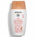 Apivita Sun Bee Safe Daily Age Repair Tinted Spf50 50ml