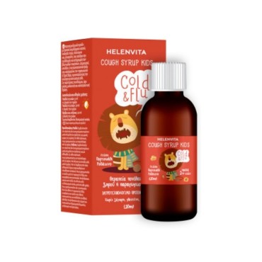 Helenvita Cold & Flu Cough Syrup Kids 120ml