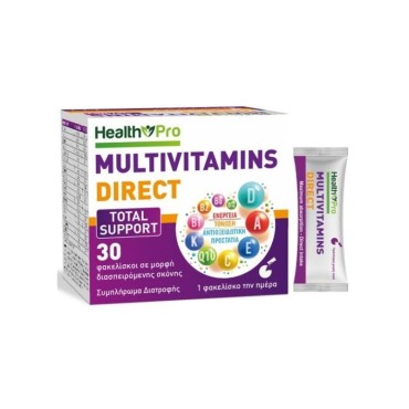 Health Pro Multivitamins Direct Total Support X 30 Sachets