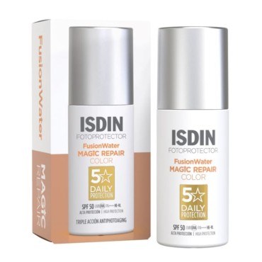 Isdin Fotoprotector Fusion Water Magic Repair Color Spf50 50ml