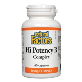 Natural Factors Hi Potency B Complex 50mg X 60caps