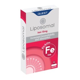 Quest Liposomal Iron 15mg X 30caps