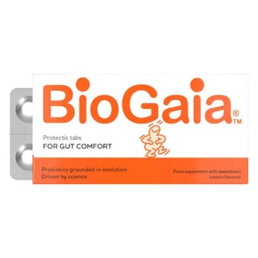 Biogaia Protectis Family Λεμόνι 10 Μασώμενα Δισκία
