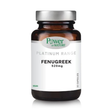 Power Of Nature Platinum Range Fenugreek 520mg 30caps