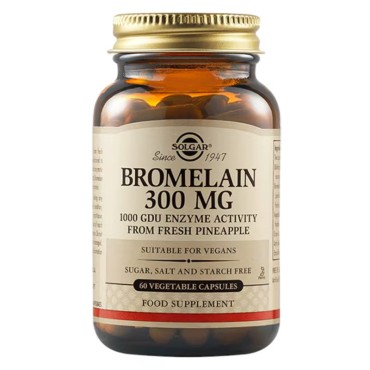 Solgar Bromelain 300mg X 60 Caps