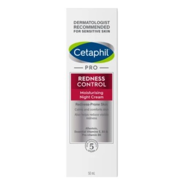 Cetaphil Pro Redness Control Ενυδατική Κρέμα Νύχτας 50Ml
