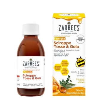 Zarbee's Σιρόπι για Βήχα και Πονόλαιμο 150ml