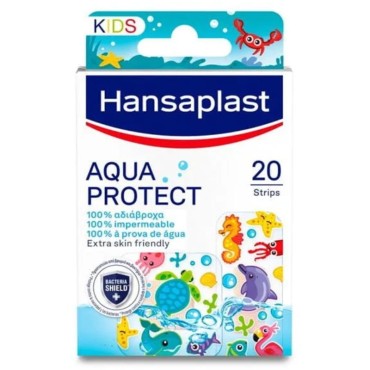 Hansaplast Aqua Protect Kids Everyday Wound Plasters X 20τμχ