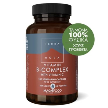Terra Nova Vitamin B-Complex With Vitamin C X 100 Caps